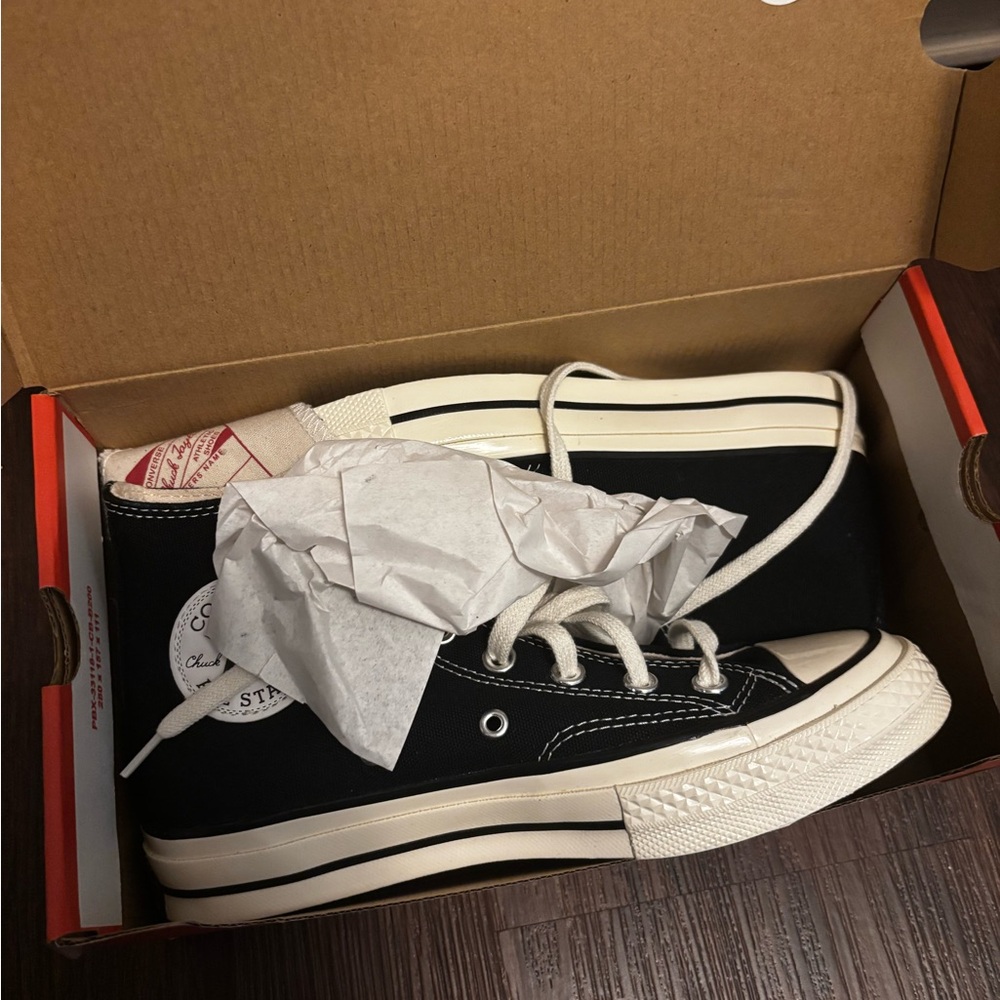 Converse Black High-Top Sneakers